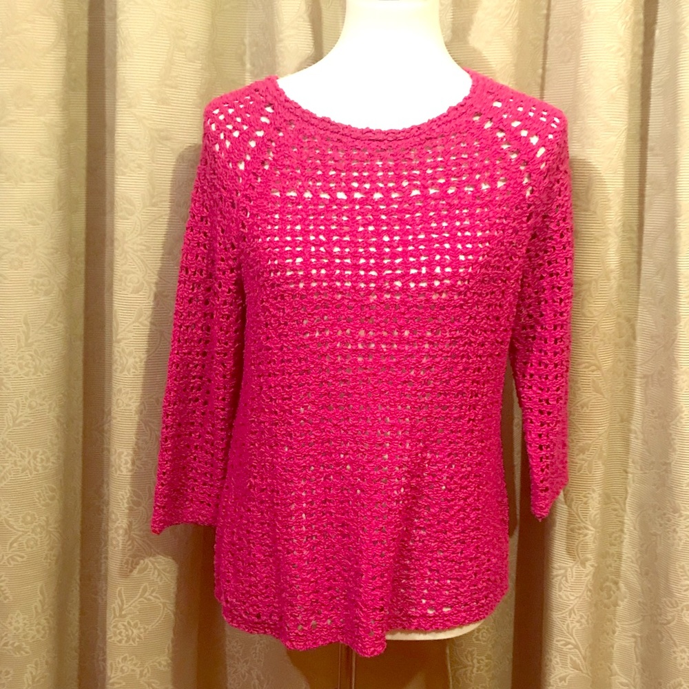 NWT Trisha Texture Pullover by Chico’s